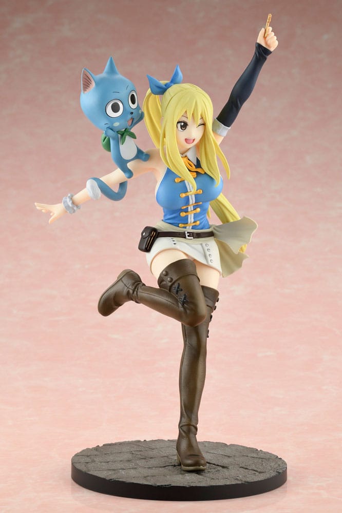 Fairy Tail 1/8 Lucy Heartfilia Wink PVC Statue Ver. 23 cm